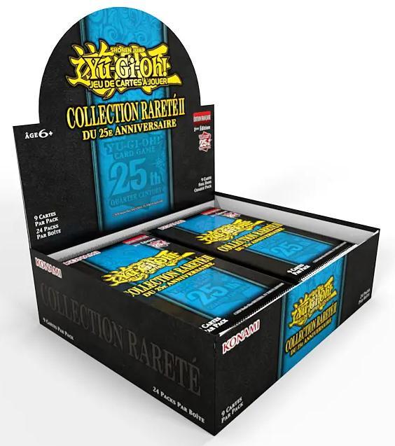 Yu-Gi-Oh! TCG Boîte de 24 boosters Collection Rareté du 25e Anniversaire II